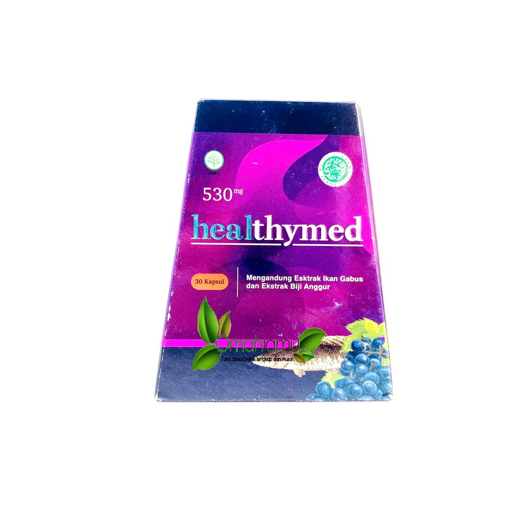 HEALTHYMED KAPSUL. EKSTRAK IKAN GABUS DAN BIJI ANGGUR