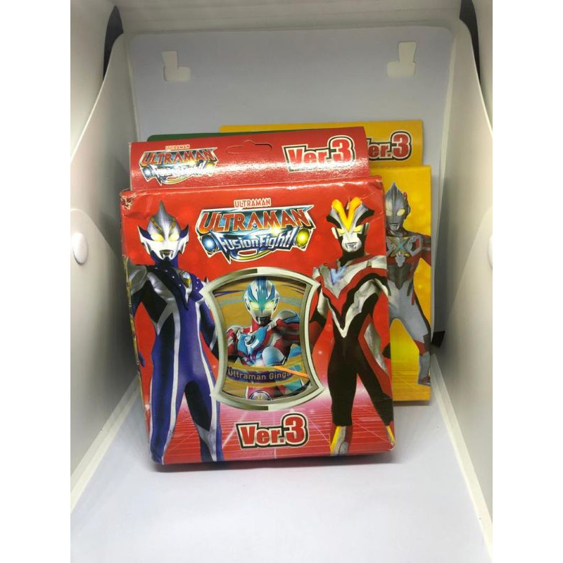 kartu ultraman fusion fight ver. 3