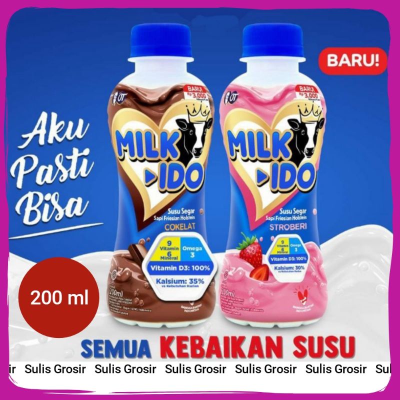 

Milkido botol 200 ml