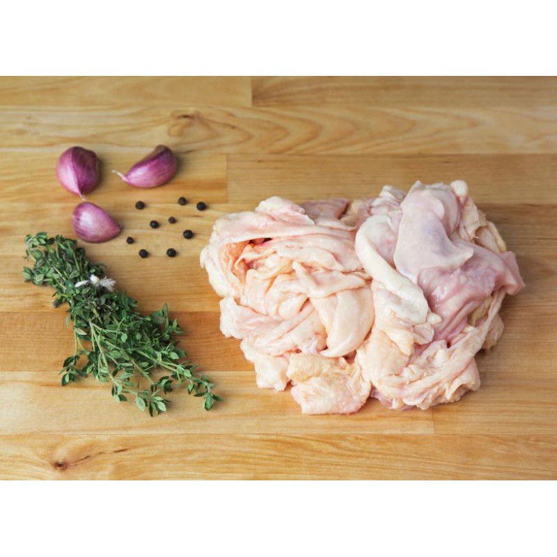 

Kulit ayam / kulit ayam segar / ayam potong