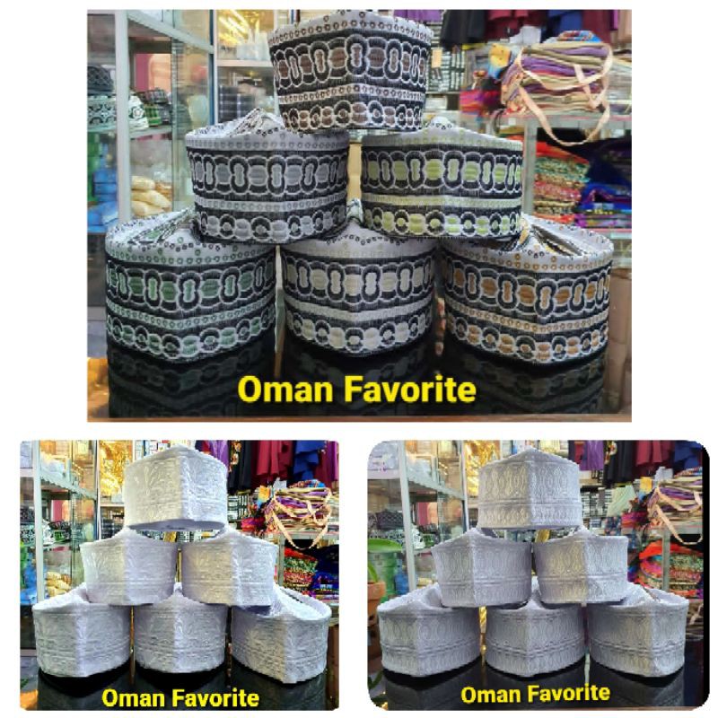 Peci Oman Favorite Kodian Peci oman grosir
