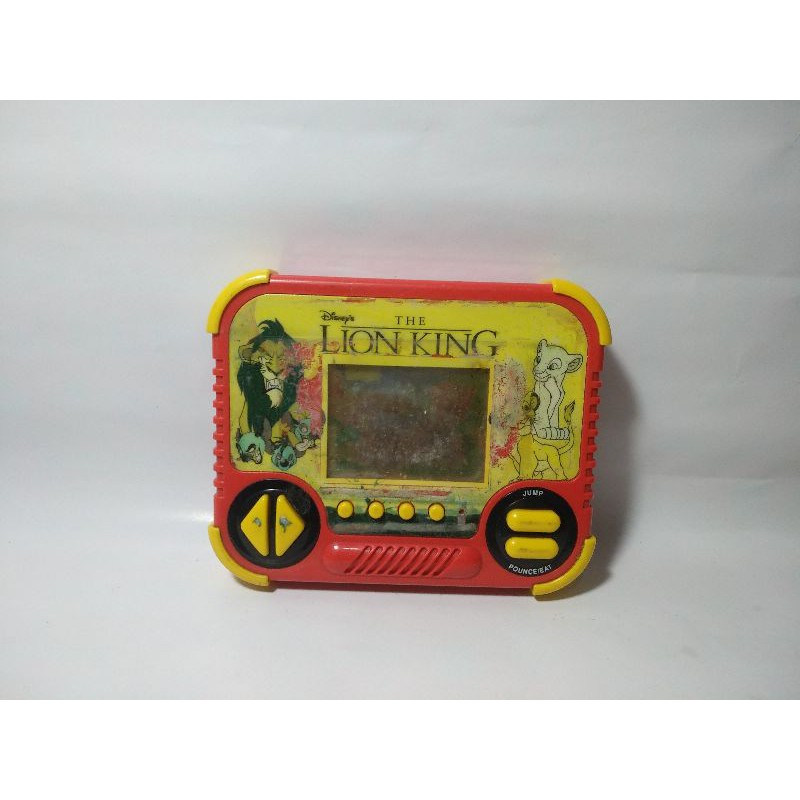 Game Watch Gimbot Gamebot Lion King Tiger Electronic Hyena Simba Langka Rare Jadul Lawas Retro Kuno