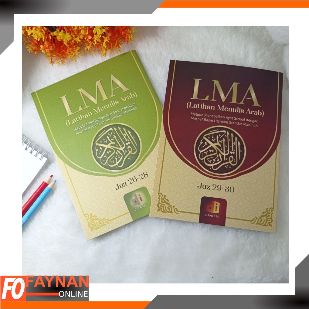 

Buku Latihan Menulis Arab Darul Ilmi LMA Khoth