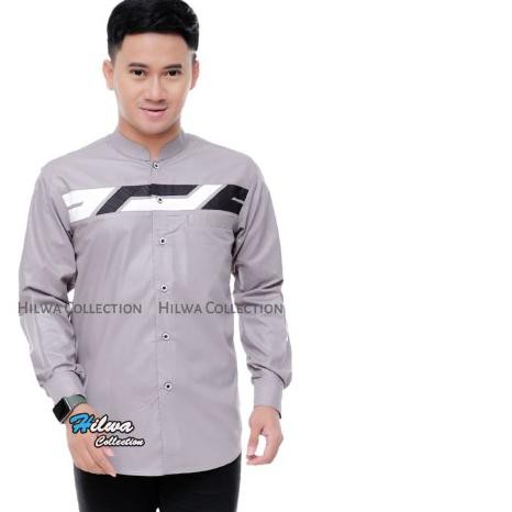 SHOPEE MALL Asakhi Baju Koko Pria Koko Syubbanul Muslimin Koko Azzahir Koko Baju Hadroh Kombinasi Ke