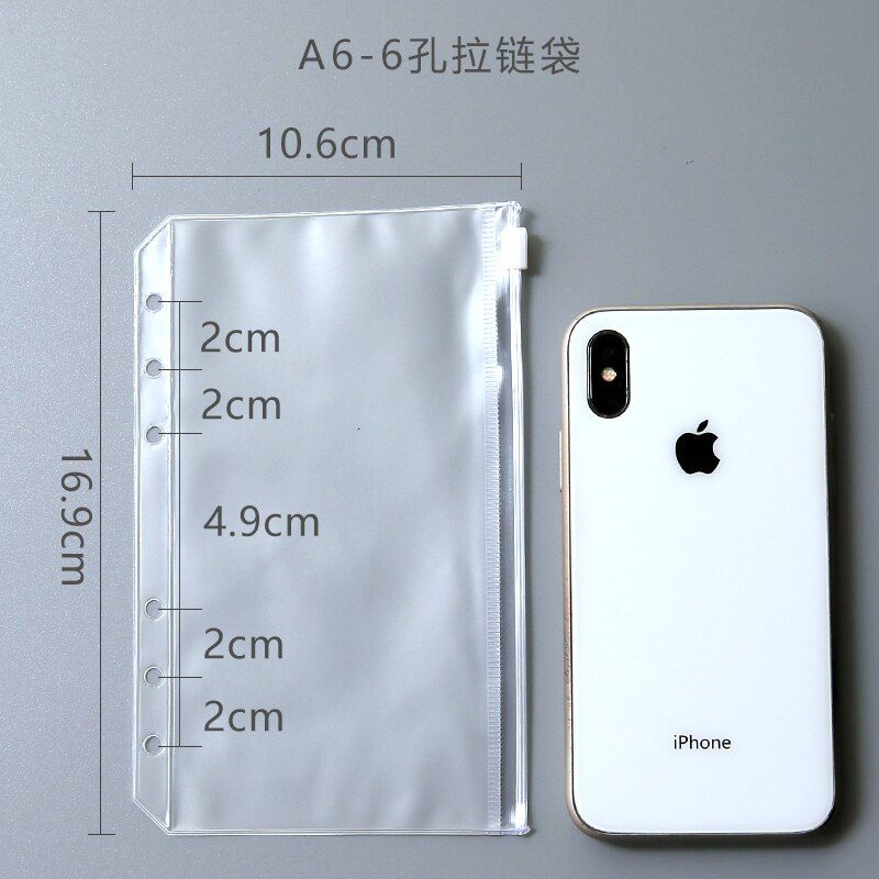 

Ziplock A6 / Zipper A6 untuk binder budgeting