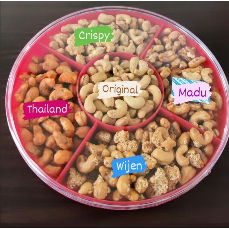 

Aneka kacang mede sekat 5