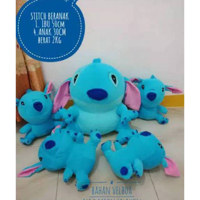 Boneka stitch beranak 4