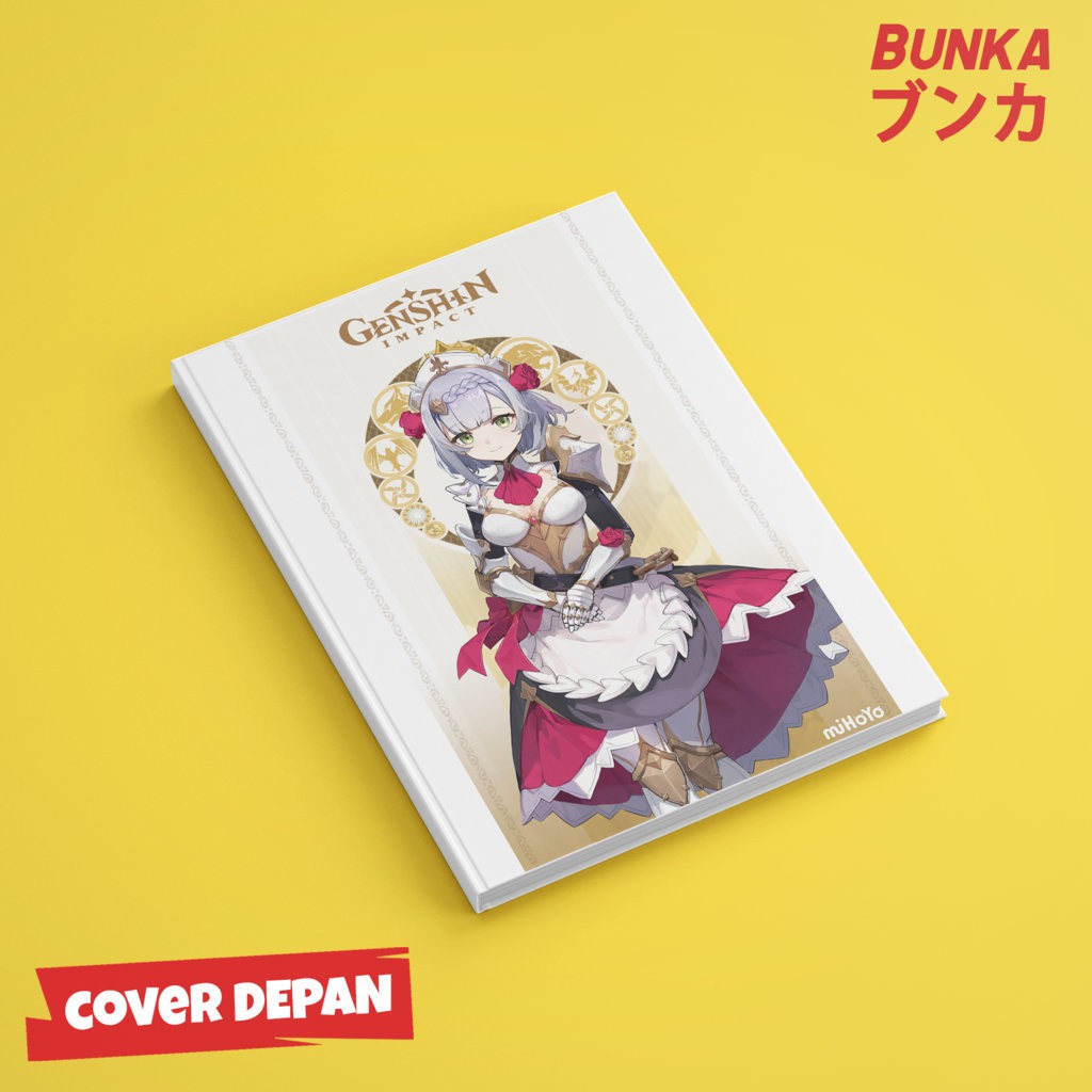 

Notebook Game Genshin Impact Noelle Hardcover A5 Buku Tulis Catatan Notes Agenda Planner Jurnal