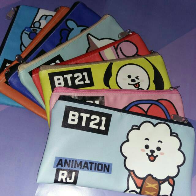 

Pencil case BT21, tempat pensil BT21