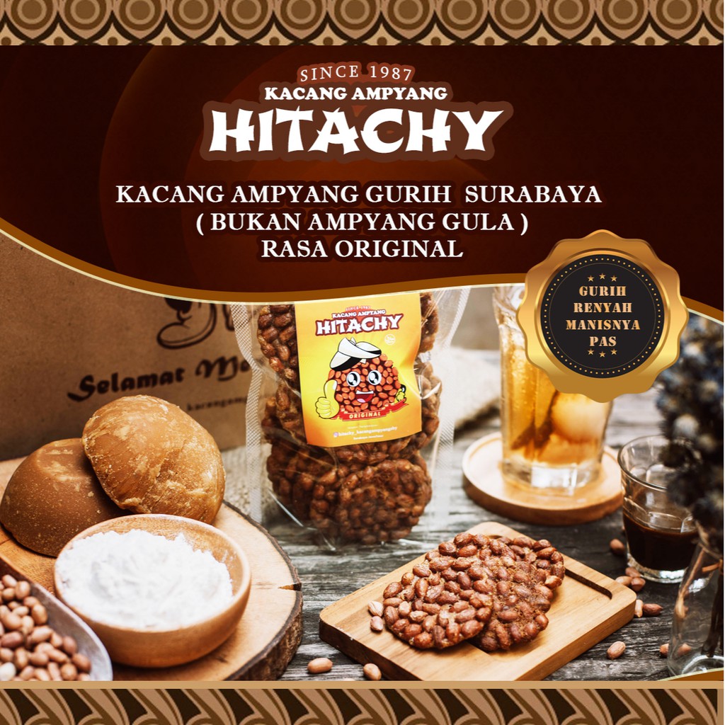 

Kacang Ampyang Gurih Original Mediumpack