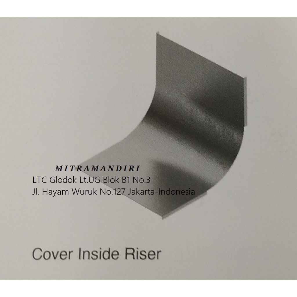 COVER INSIDE RISER TRAY 200MM