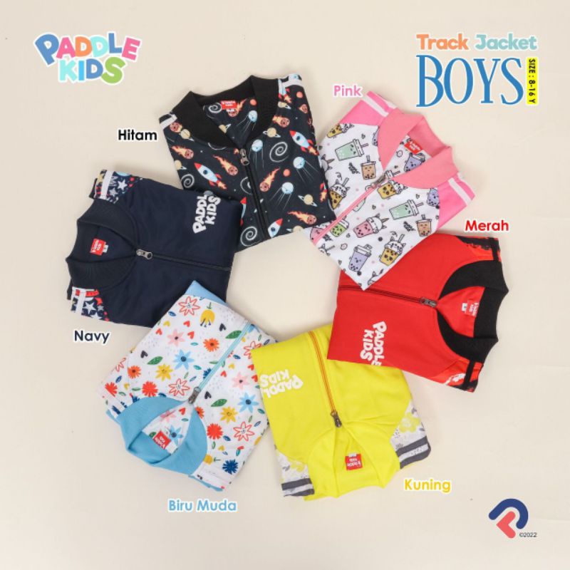 8-16T Lotto Track Jacket by Paddle Kids (Zainkids) *LIMITED QUOTA* / Jaket Anak Zipper