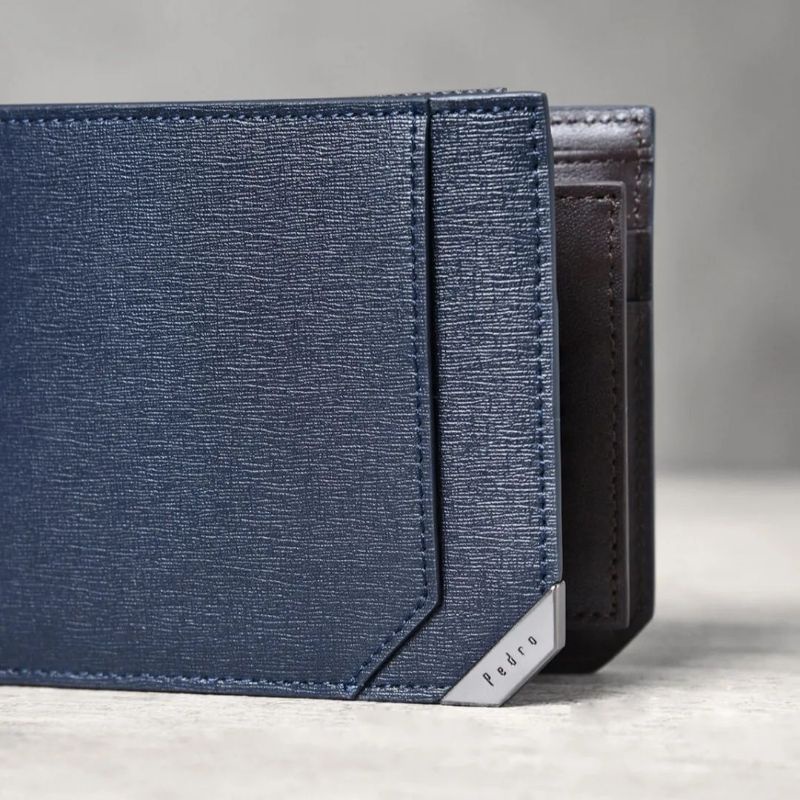 7.7 SALE | PDRO Men Metallic Tip Bifold Wallet