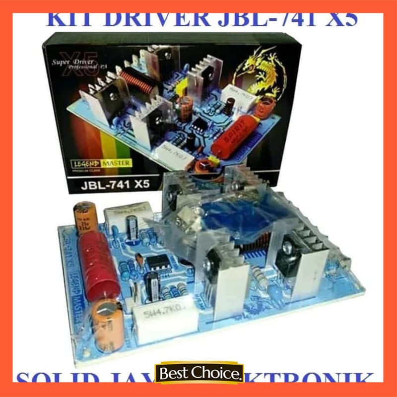 KIT SUPER DRIVER POWER AMPLIFIER JBL741 X5 JBL-741 X5 LEGEND MASTER