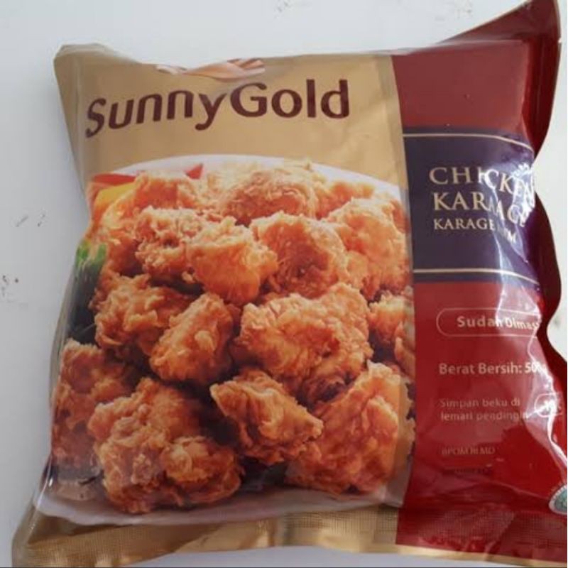 

Sunny Gold Chicken Karage 500gr / Karage Ayam / Frozen Food