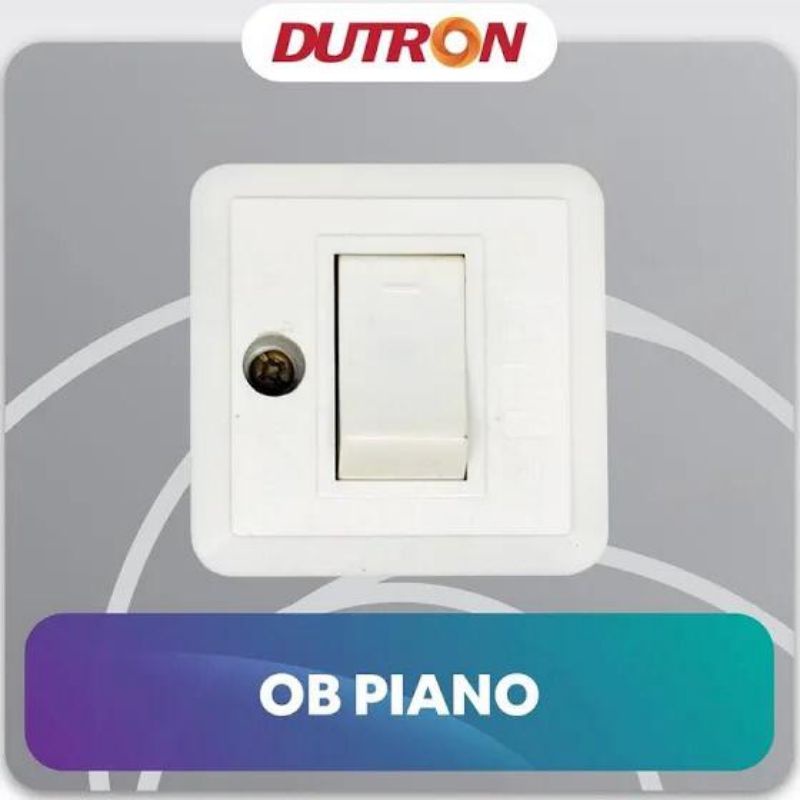 Saklar OB Piano Engkel / saklar ob piano  engkel dutron harga promo