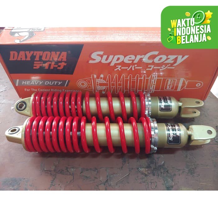 Shock Shockbreaker Daytona Super Cozy 335mm Red Yamaha NMAX