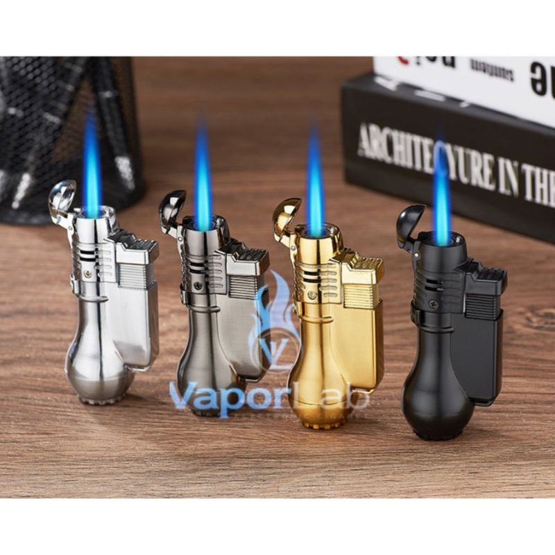 mancis korek api gas bara las bisa di lock torch lighter unik murah