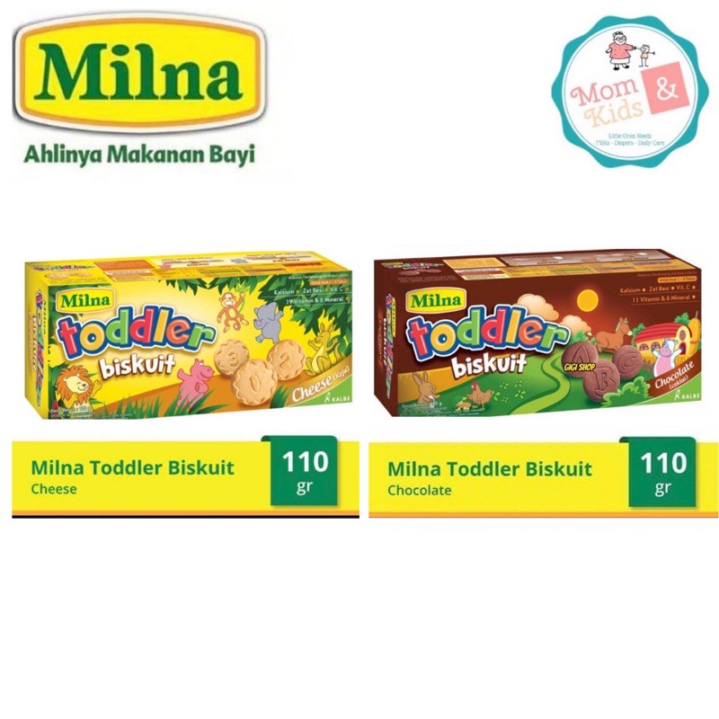 Milna Kinder Biscuit Cheese and Coklat 110 gr / Biskuit Milna Kinder 110 gr