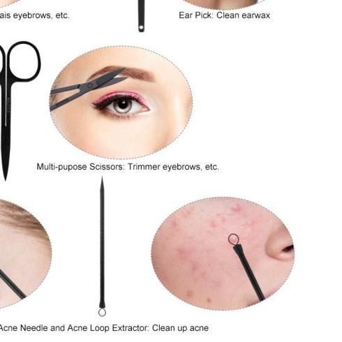 ➹ Gunting Kuku Set Lengkap Alat Kuku Cantengan Manicure Pedicure Nail - 3 pcs ✈