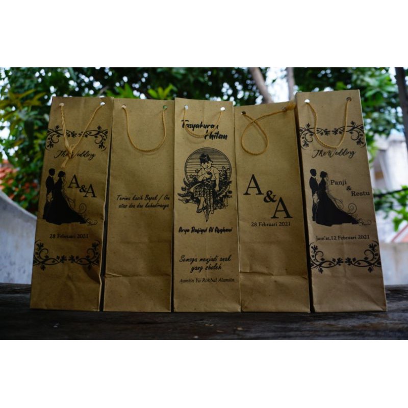 Paperbag Souvenir Packaging Sablon Termurah