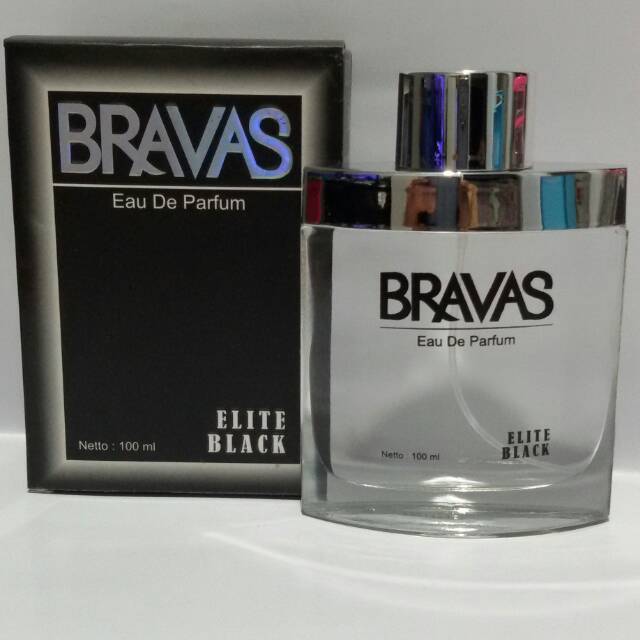 Parfum pria BRAVAS ELITE BLACK 100 ml.