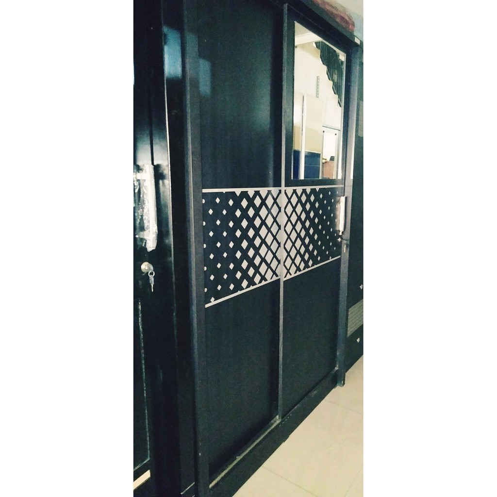 Lemari 2 Pintu Sliding - Minimalis