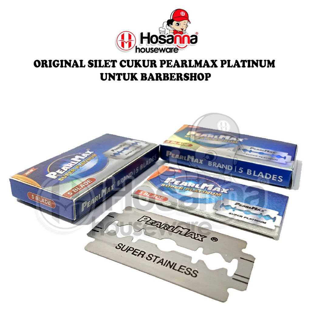 ORIGINAL SILET CUKUR PEARLMAX PLATINUM UNTUK BARBERSHOP-2