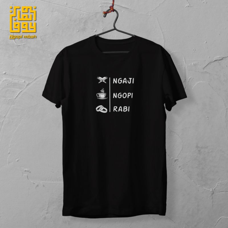 Kaos Santri Ngaji Ngopi