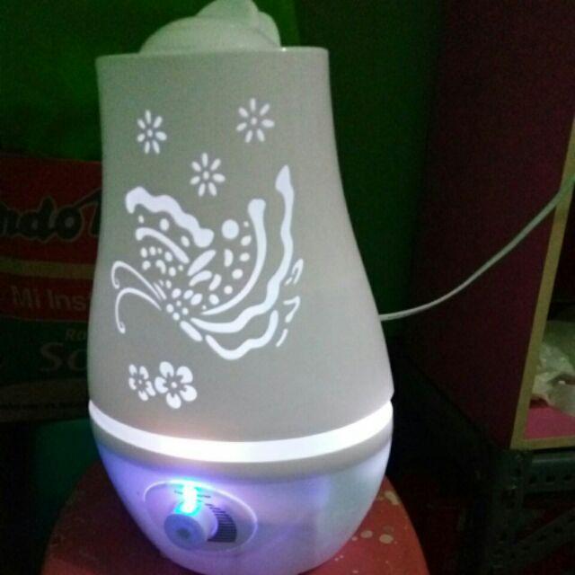 Via2531 - Humidifier Carved Butterly Flower Design Air Large Capacity Ultasonic