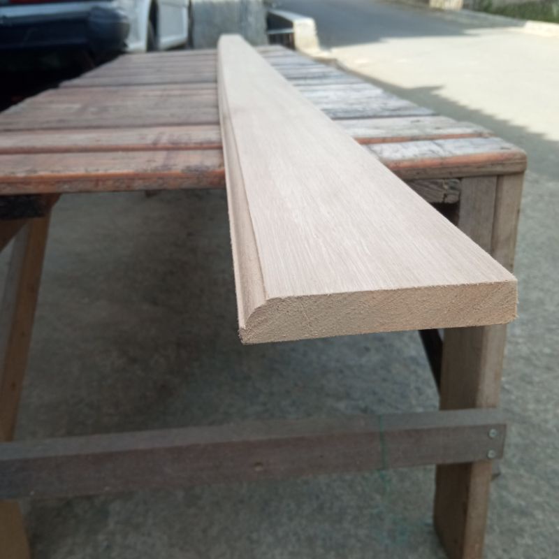 Skirting Plint Plen List Lantai Kayu Meranti