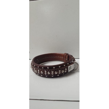 kalung anjing asli kulit