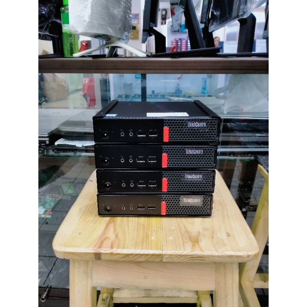 MINI PC LENOVO THINKCENTRE M710Q I3 6100T RAM 8 GB DDR4 SSD 128 GB SIAP PAKAI