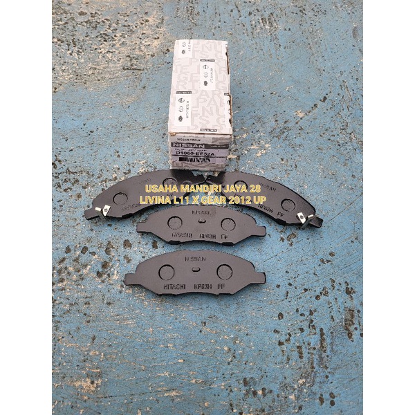 KAMPAS REM DEPAN NISSAN LIVINA X GEAR-BRAKE PAD LIVINA X GEAR EE52A GRAND LIVINA NEW 2012-UP