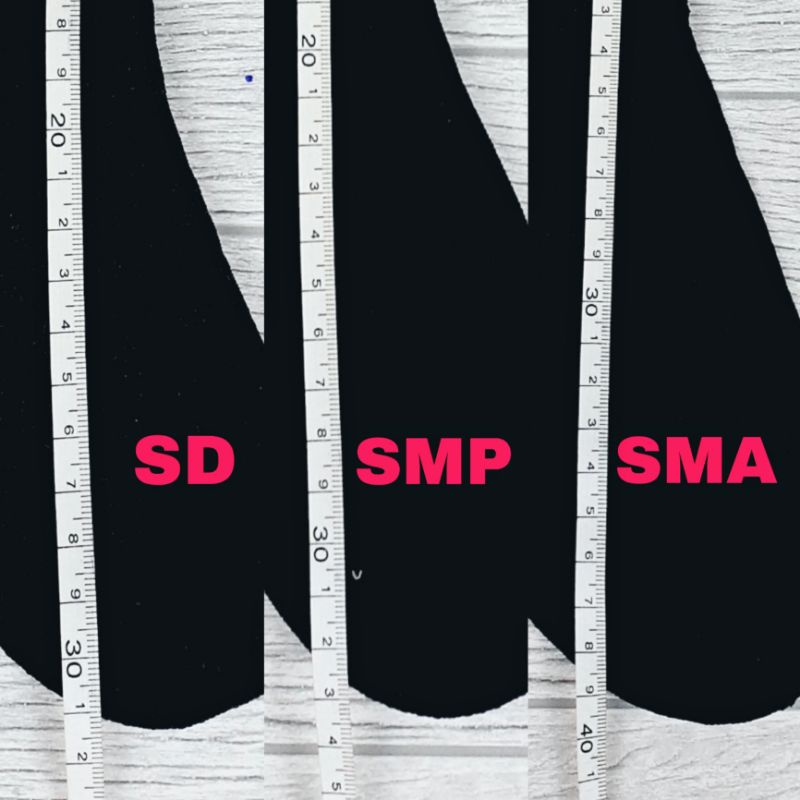 Kaos Kaki Anak SD SMP SMA Andy Sock Sekolah Panjang Hitam Putih Polos Pendek Katun Sebetis Betis Wanita Pria