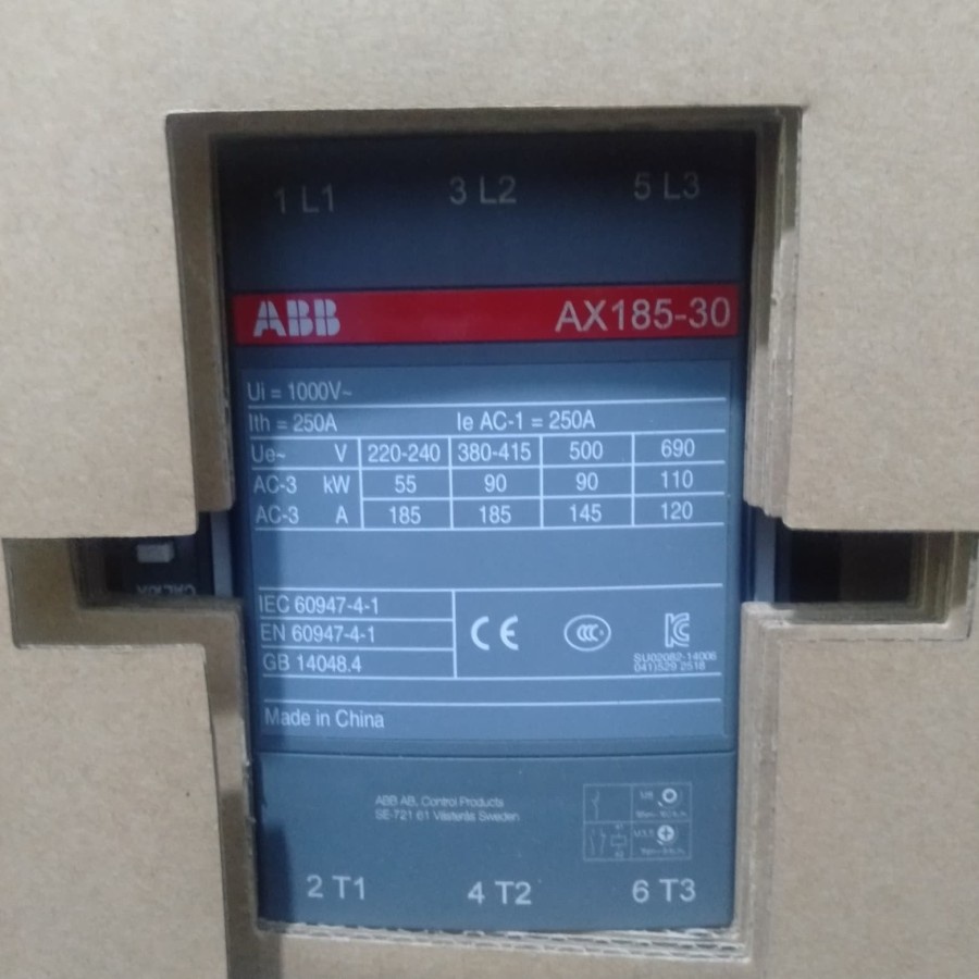 contactor ABB AX185-30-11-80