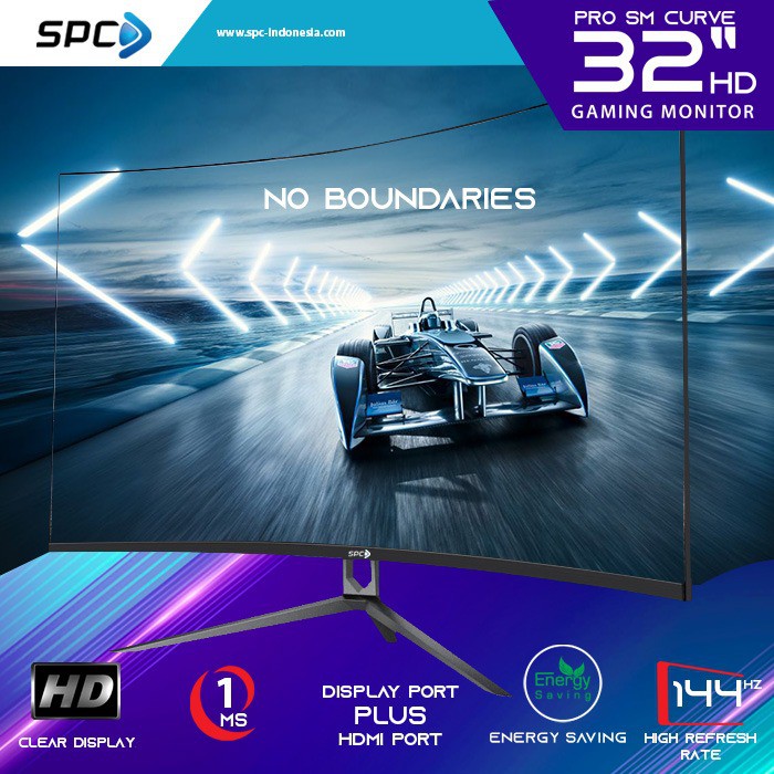 Spc Pro Sm Curve 32HD Monitor 32-Inch Gaming Curve HD