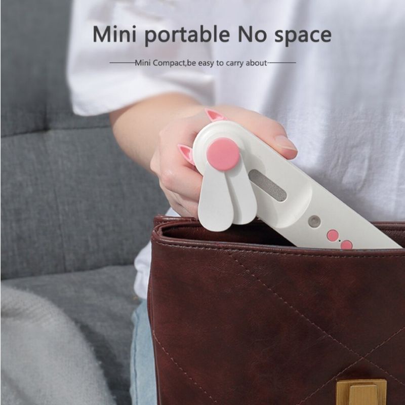 Kipas Portable 2in1 Nano Spray Fan Steam charge USB Murah Praktis Ms88