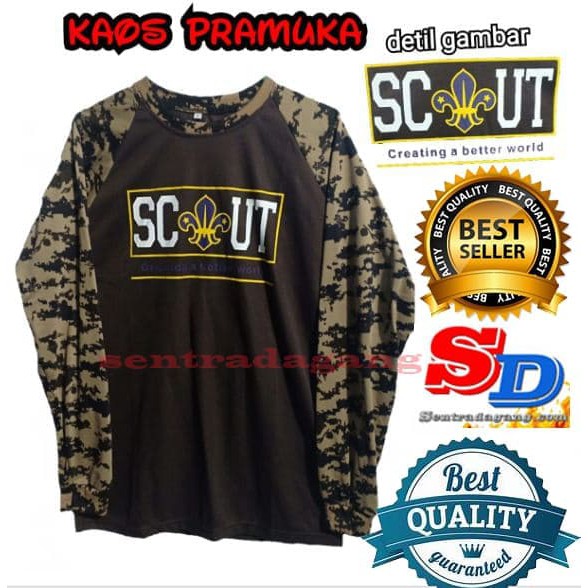 Kaos Baju PDL Loreng Pramuka SCOUT