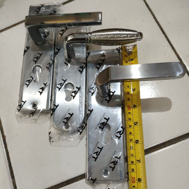 Kunci pintu tanggung tebal bagus minimalis handle pintu pegangan pintu body kunci set tarikan pintu 
