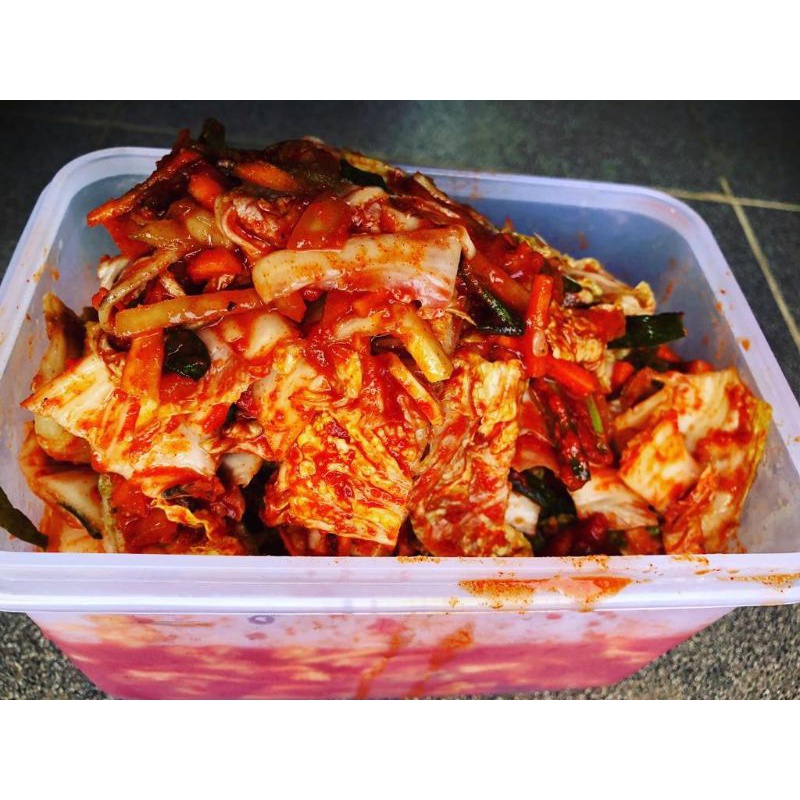 

KIMCHI PEDAS HOT SPICY HALAL HOME MADE FRESH 1 KG