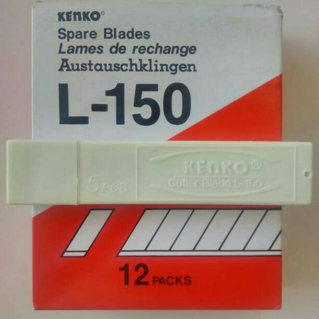 

isi cutter L 150 besar kenko atk