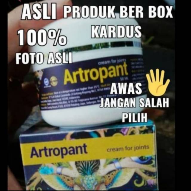 ARTROPANT CREAM ASLI