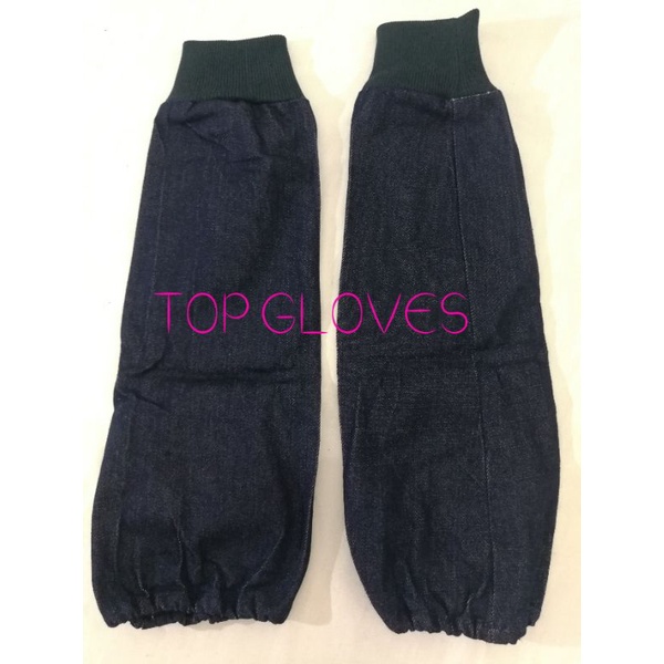 Apron Tangan Jeans Rib - Welding Sleeves - ARM Protector - Manset Pelindung Tangan  atau Nadi