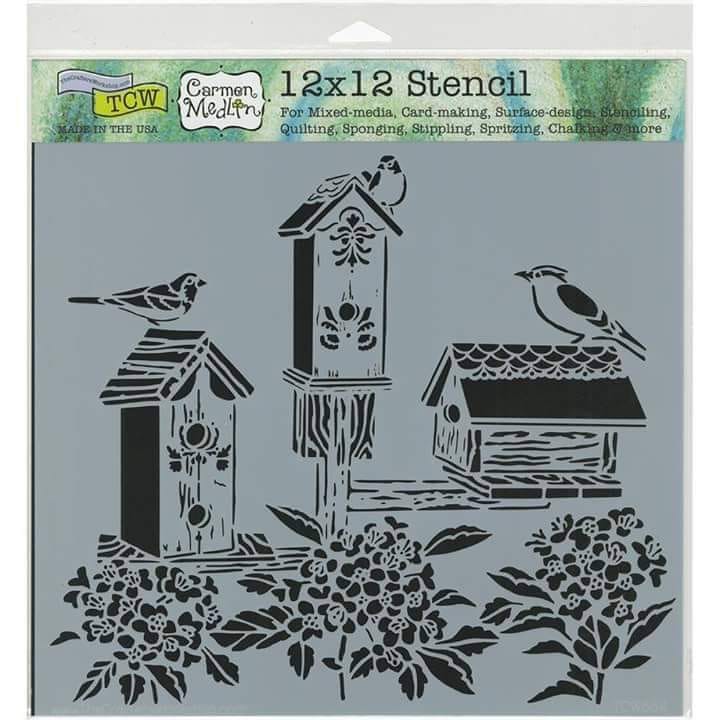 

TCW Stencil 12x12”- Code 4