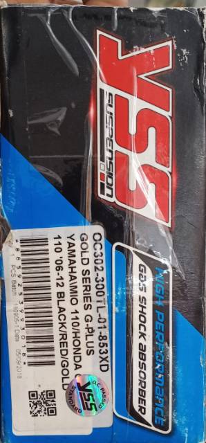 YSS SHOCKBREAKER G SERIES PNP MIO BEAT VARIO 125 150