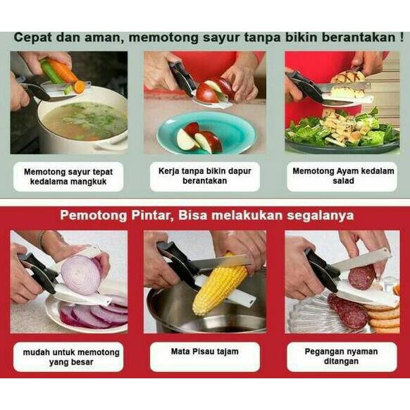 

Promo Clever Cutter gunting dapur (Mu) Terlaris