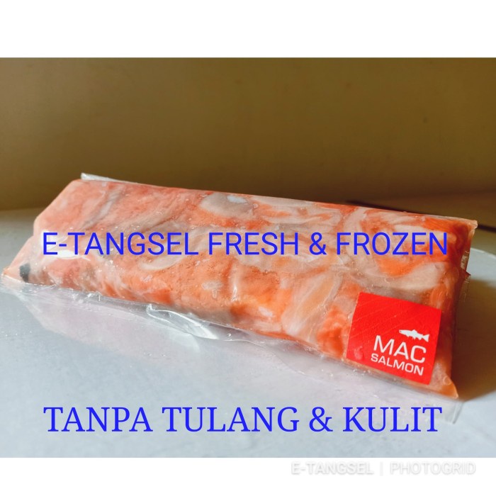 

Tetelan Salmon 500 gram / Salmon Scrape meat 500 gram tanpa Kulit Tulang dan Duri