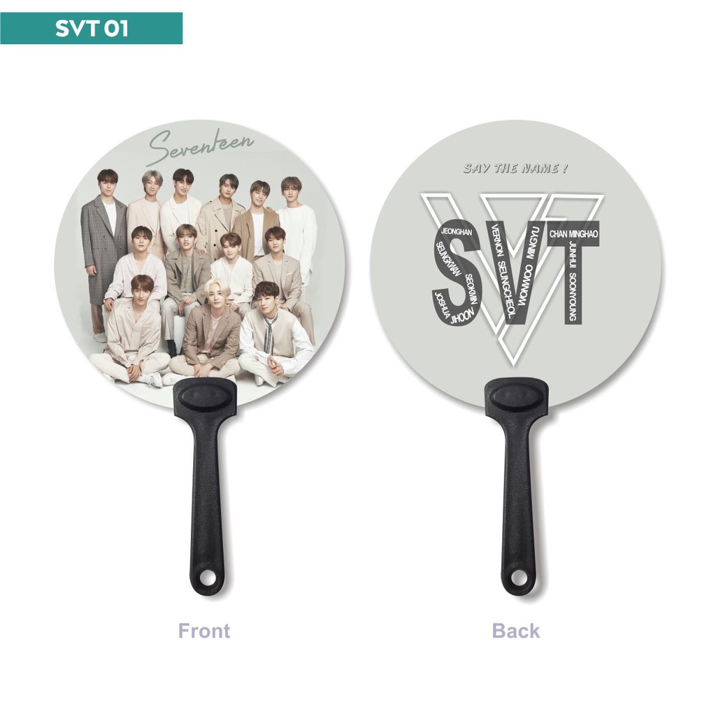 KIPAS TANGAN HANDFAN SEVENTEEN ALL MEMBER  READY STOCK