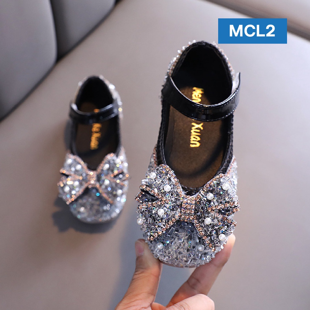 LAPAGO - Sandal Sepatu Anak Perempuan Pesta Import Elegan Size 21 - 36 Type MCL